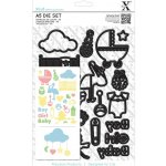 Docrafts Vyřezávací šablona Vše pro miminko 23 ks – Sleviste.cz