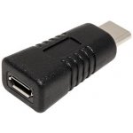 USB redukce USB C(M) - microUSB B(F), černá – Hledejceny.cz
