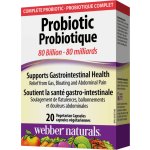 Webber naturals Probiotic 80 billion 20 kapslí – Hledejceny.cz