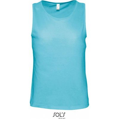 Sol's pánské bavlněné tílko Justin atol modrá – Zboží Dáma