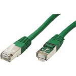 Datacom H6GLG00K5U Patch, S/FTP,Cat6,2xRJ45, 0,5m, zelený – Zboží Živě