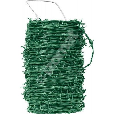 Pilecký Ostnatý drát Pichláček Pilecký Zn + PVC 50 m zelený – Zboží Mobilmania