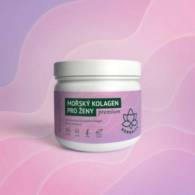 Herbalus mořský kolagen pro ženy premium bioaktivní & hydrolyzovaný 157 g – Hledejceny.cz