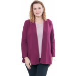 Sofistik kabátek SARAH T vínová – Zboží Dáma