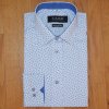 Pánská Košile LARE Collection pánská košile dlouhý rukáv slim fit G239