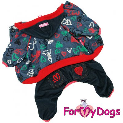 For My Dogs Overal Denim – Zboží Mobilmania