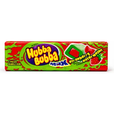 Hubba Bubba Max Strawberry Watermelon 5 ks – Hledejceny.cz