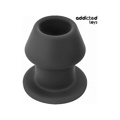 Addicted Toys Extreme Hollow Anal Plug Silicone M 8.7 cm dutý anální kolík – Zboží Dáma