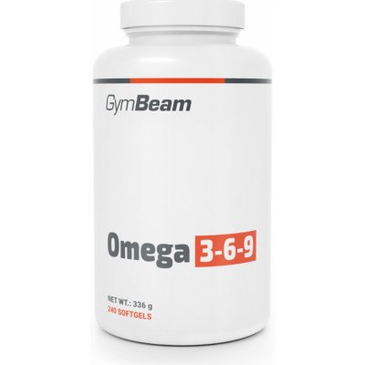 GymBeam Omega 3-6-9 240 kapslí – Zbozi.Blesk.cz