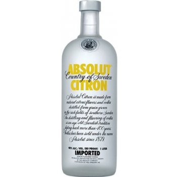 Absolut Citron 40% 0,7 l (holá láhev )