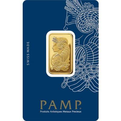 PAMP zlatý slitek Fortuna 1/2 oz – Zboží Dáma