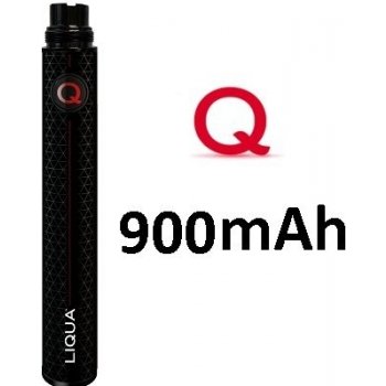 Liqua Q Vaping Pen baterie Black 900mAh