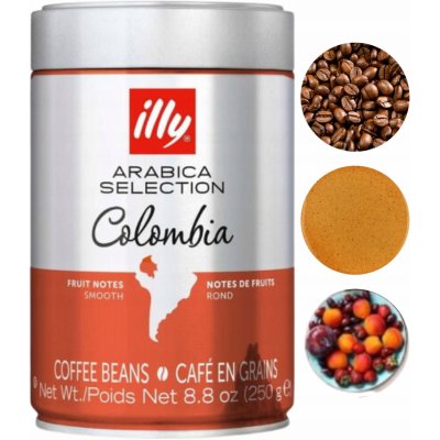 Illy monoArabica Colombia zrnková 250 g – Hledejceny.cz