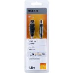Belkin F3U154CP1.8M USB 2.0 propojovací A-B, 1.8m – Hledejceny.cz
