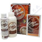 Color & Soin barva na vlasy 8V středně zlatá blond 135 ml – Hledejceny.cz