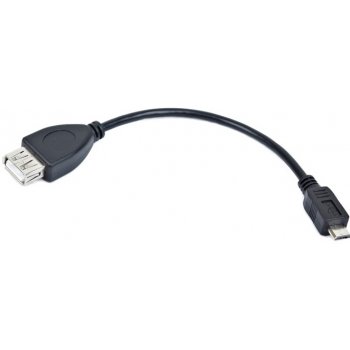 Gembird A-OTG-AFBM-03 propojovací USB 2.0 A - Micro B OTG, F/M, 15cm