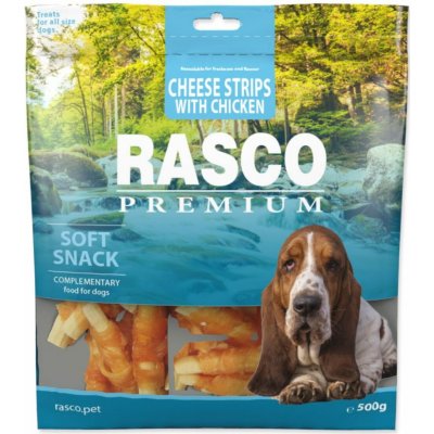 RASCO Premium proužky sýru obalené kuřecím masem 500 g – Zboží Dáma