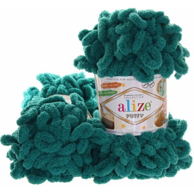Alize Puffy smaragdová 847 – Sleviste.cz