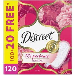 Discreet intimky Normal bez parfemace 120 ks