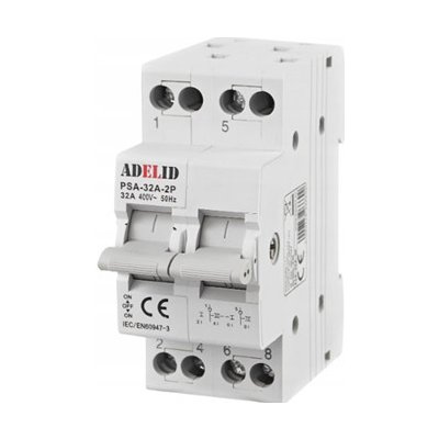 Přepínač Adelid 400 V IP20 32 A – Hledejceny.cz