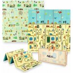 NILS Fun Dětská skládací pěnová podložka MD04 City – Zboží Dáma NILS Fun Dětská skládací pěnová podložka MD04 City – Zboží Dáma