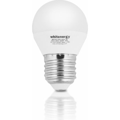 Whitenergy LED žárovka SMD2835 G45 E27 5W teplá bílá – Zboží Živě