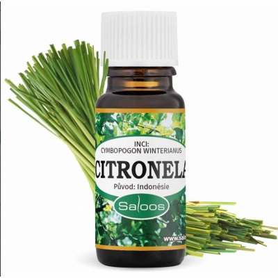 Saloos esenciální olej Citronela 10 ml – Zboží Mobilmania