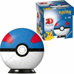 Ravensburger 3D puzzleball Pokémon Superball 54 ks – Zboží Mobilmania
