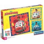 CLEMENTONI Autoparta 3x48 dílků – Zboží Dáma