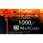 MelCon Dárkový poukaz na nákup v hodnotě 1000Kč – Sleviste.cz