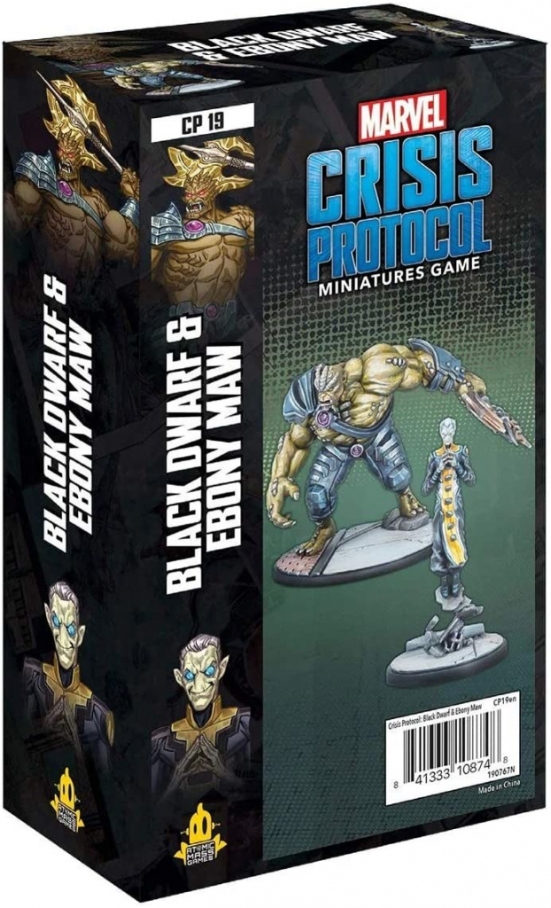 FFG Marvel Crisis Protocol: Black Dwarf and Ebony Maw