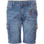 Timezone kraťasy Regular Ryker pánské džínové kraťasy Středně 25100254031193833 Modré – Zboží Dáma