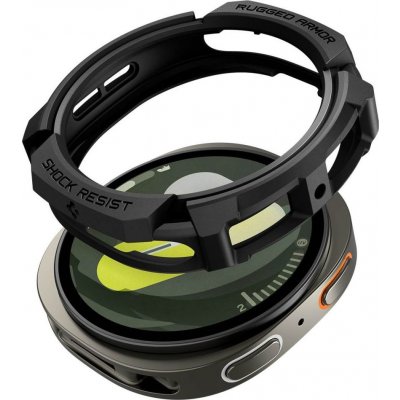 Spigen Rugged Armor Matte Black Samsung Galaxy Watch 8 (40mm) ACS10004 – Zboží Živě