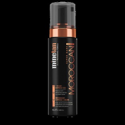 Minetan samoopalovací pěna pro velmi tmavé opálení Moroccan (Super Dark 1 Hour Express Tan) 200 ml – Hledejceny.cz