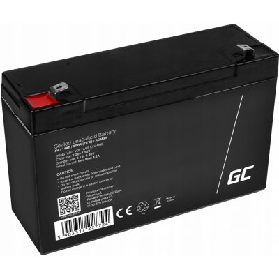 Green Cell 6V 14Ah – Zbozi.Blesk.cz