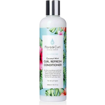 Flora & Curl Coconut Mint Curl Refresh Conditioner 300 ml – Hledejceny.cz