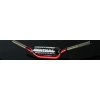 Moto řídítko RENTHAL řídítka 1,1/8 CALA 28,6mm MX TWINWALL HANDLEBAR RED RC HIGH PADDED, barva červená s protektorem HONDA XR650C rok 93-99