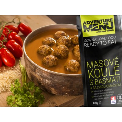 Adventure Menu Masové koule s basmati a rajskou omáčkou 400 g – Zboží Dáma