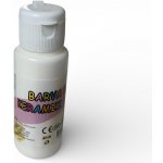 Creatoys akrylová barva na sklo a keramiku 60 ml bílá – Zboží Dáma