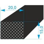 021520 Profilové těsnění 15x20 plné | Zboží Auto