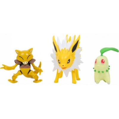 Boti Pokémon akční Chikorita Abra a Jolteon 5 -8 cm – Zboží Mobilmania