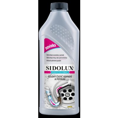 SIDOLUX Professional gelový čistič odpadů a potrubí 1 l – Zboží Dáma