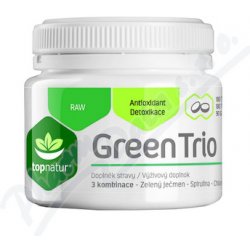 Green Trio spirulinuchlorella a zelený ječmen 180 tablet