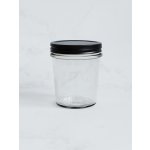 KAMI Skleněná dóza s TW-86 černým víčkem 410ml – Sleviste.cz