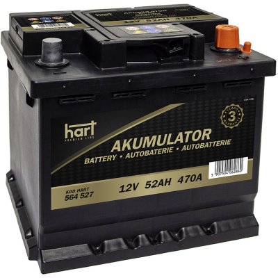 Hart 12V 52Ah 470A 564 527 – Hledejceny.cz
