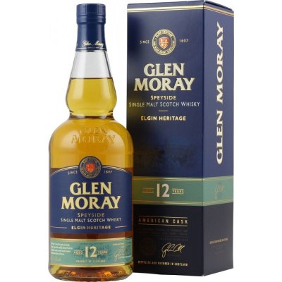 Glen Moray 12y 0,7l 40% (holá láhev)