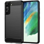 1Mcz Carbon TPU Samsung Galaxy S21 FE černé – Zboží Živě