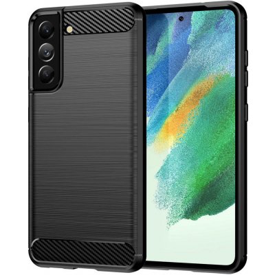 1Mcz Carbon TPU Samsung Galaxy S21 FE černé – Zboží Živě