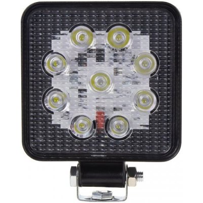 LED světlo hranaté slim, 9x3W, ECE R10 – Zboží Mobilmania
