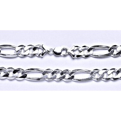 Čištín Stříbrný pánský silný řetěz na krk 5893 – Zboží Mobilmania